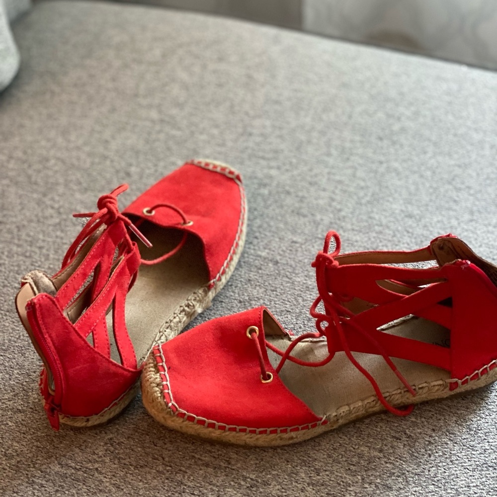 Merona women’s red sandals